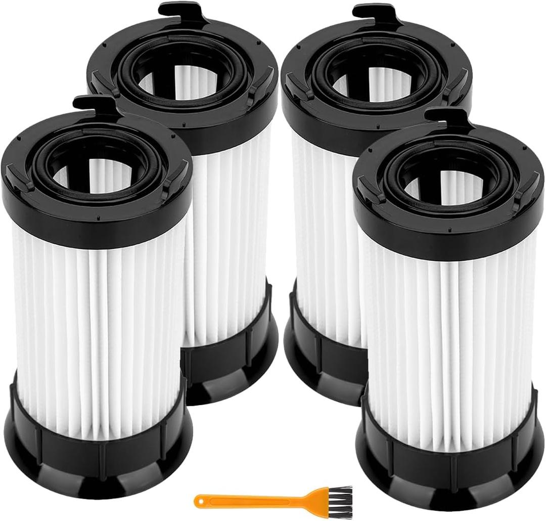 DCF-4 DCF-18 Replacement Filter for EUREKA Powerline Maxima LightSpeed & LightForce 4700-4770 Series High Performance HP5555 & 5500 Series part # 63073, 62132-4 Pack