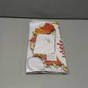 2 x Fall Wreaths for Front Door Decor Foldable Welcome Sign Autumn Thanksgiving Harvest Hanging Decorations for Home Porch Wall