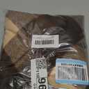 Long Plaid Wool Skirt for Womens Winter Fall Warm High Elastic Waist A line Flared Pleated Wool Tartan Skirts (Big Plaid Coffee) XX