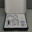 Epilator for Women, 6 in 1 Hair Removal Epilator, Shaver, Face Razor, Facial Brush, Face Massage and Body Exfoliator,IPX7 Waterproof Rechargeable Hair Removal for Women, 2 Speeds