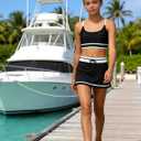 Girls Swimsuits 2 Piece Bathing Suit Bikini Set with Padded High Waisted Beach Swimwear for Girls 11-15 Years
