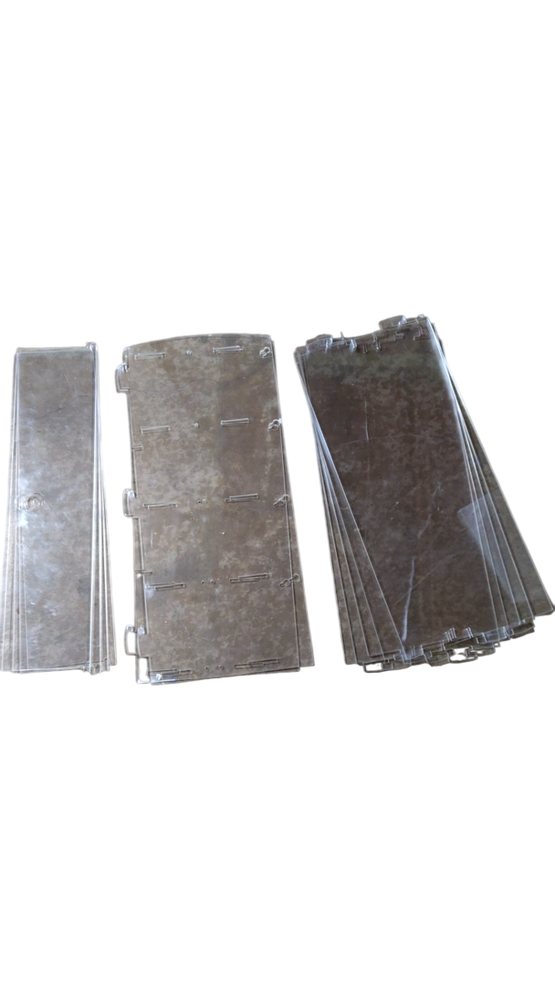 Clear  Plexiglass 4 Tier Shelf , 20.5x20"