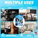 Cleaning Gel for Those Hard to Reach Places, Automotive Cup Holder Electronic Keyboard Office, Slime Gel Cleaner Dust Crumb Removal (Resealable Pouch, Blue, 3oz) 12 Pack