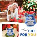 2 x White Elephant Gifts Energetic Elephant Emotional Support Funny Gifts Mini Elephant Cute and Funny White Elephant Gifts Suitable for Birthday Gag Gifts