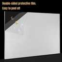WEWLINE 3PACK Plastic Sheets 1/8" Thick 2436 Plexiglass Sheets Clear Acrylic Sheets Panels Cut to Size Clear for Craft Projects DIY Display,Picture Frame and Sign