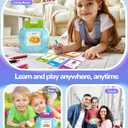 German and English Talking Flash Cards for Toddlers, 510 Sight Words Bilingual Learning Toys for Children, Autism Pocket Speech Therapy Toys, Deutsch Vocabulary Educational Flashcards