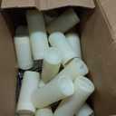 Aignis 24pcs Flameless LED Candles Battery Operated with 10-Key Remote Timer, Outdoor Waterproof Electric Lights, Warm Flickering Glow for Cozy Home/Wedding/Holiday Dcor (D2.2'' x H4''/5''/6''/7'')