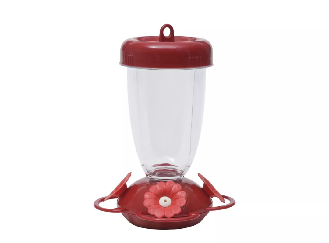 Perky-Pet Hummingbird 16 oz Plastic Nectar Feeder 4 ports