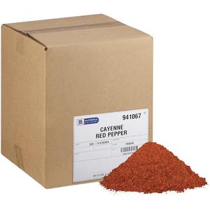McCormick Culinary Ground Cayenne Pepper, 25 lb - One 25 Pound Box of Bulk Cayenne Pepper Powder for Back of House Use, Perfect for Rubs, Marinades and More