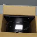 10 inch Exhaust Fan with Switch, 1058 CFM PowerfulThrough Wall Exhaust Fan, Potable Window Exhaust Fans, Small Fume Extractor Ventilation Fan for Attic, Shop, Smoking Room, Garage (Black)