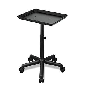 Salon Tray Cart, Salon Rolling Tray, Tattoo Tray on Wheels with Adjustable Height, Salon Color Tray for Salon&Spa Use 