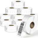 L LIKED 10 Rolls 1" x 2-1/8" Thermal Address Labels - Replacement for DYMO 30336,5000 Permanent Adhesive Generic Labels Compatible with Rollo, Zebra, Jadens, Nelko, Munbyn and Dymo 450/4XL