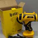 Tire Inflator Portable Air Compressor Built-in Battery - Corded/Cordless Tire Inflator - 9600 mAh & 12V DC, 2X Faster Inflation Handheld Air Compressor, 160PSI Air Pump for Car, SUV, Motorcycle, Ball (Yellow Black)