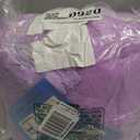 VETHIN 4 Corners Post Princess Bed Canopy Curtain Double Layer Cozy Drape Netting 4 Opening Mosquito Net for Girls & Adults Bedroom Decoration Accessories (Double Purple, 59" W*82" L*82"*H/(Queen))