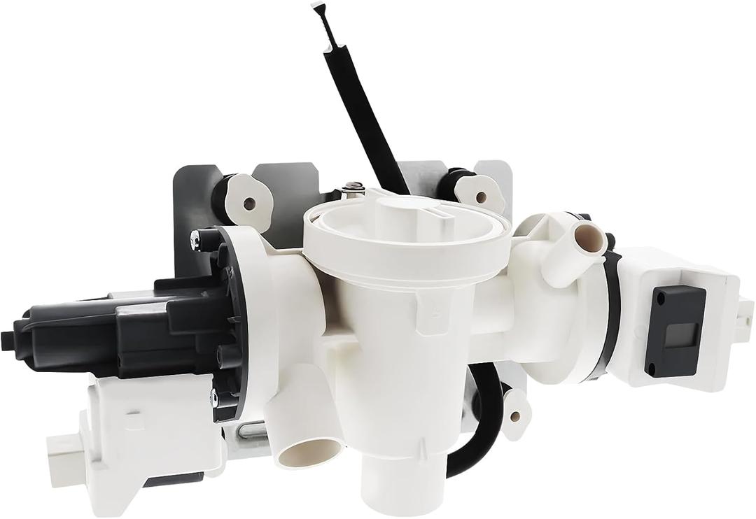 WFW5620HW0 MHW5630HW0 MHW6630HW2 Washer Drain Pump Fit for maytag whirlpool MHW6630HC0 MHW6630HW0 WFW5605MW0 MHW5630HW1 MHW5630HC0 WFW560CHW2 WFW5620HW2 WFW5620HW3 NFW5800HW2 MHW5630HC3