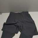 Womens Straight Leg Pants 2025 High Waisted Stretchy Business Casual Work Pants Dress Office Trousers with Pockets (Large, Deep Grey)