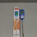 JTLB 6 in 1 Soil PH Tester, Light Temperature Humidity Fertility Meter with LCD Display for Garden, Farm