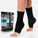 POWERLIX Legs Orthopedic Brace Compression Support Sleeve (Pair) for Swelling, Sprain, Plantar Fasciitis, Arthritis, Tendinitis, Size XL