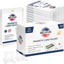 20-Pack One Touch Magnetic Card-Holders - 35PT Trading Card Holders, UV Protection Clear Acrylic Card Cases, Card Protector for Game, Baseball Sports Cards, Fit for Standard Cards Storage and Display