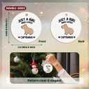 Capybara Ornament, Capybara Ornament, Capybara Gifts, Capybara Tree Decorations, Just a Girl Who Loves Capybaras Ceramic Ornaments, Capybara Decorative Hanging Ornament