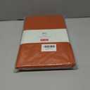 maxmill Rectangle Weaved Design Tablecloth Waterproof Spillproof Wrinkle Free Fall Table Cloth, Kitchen Dining Room Thanksgiving Decoration, Fabric Table Cover Halloween Party, 60 x 84 Inch, Rust