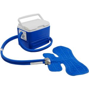 Polar Active Ice 3.0 Cold Therapy Ice Machine System with Programmable Timer, Shoulder Compression Pad, Lightweight 9 Quart Cooler Freeze Kit, Quiet Pump, Strong Cryotherapy Pain Relief Treatment