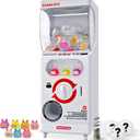 POZCMJM Capsule Vending Machine Kids Toys Mini Vending Machine 25 Cents Side Coin Operated Gumball Prize Machine Maker Arcade Fidget Toys Claw Machine Game For Adults Sensory Toys Dolls Gifts