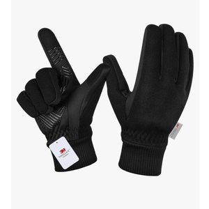 MOREOK Winter Gloves for Men/Women -10°F 3M Thinsulate Warm Touch Screen Snow Ski Bicycle Bike Gloves for Driving/Cycling/Running/Hiking L