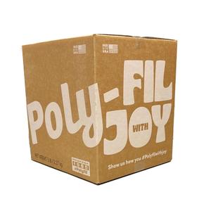 Poly-Fil The Original Premium Polyester, Soft Pillow Stuffed Animals, Toys, Cloud Decorations, and More, Machine-Washable Fiber Fill, 5 lb Box