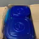 GladWare Food Storage Containers, Family Variety Pack, 24 Piece Set | with Glad Lock Tight Seal, BPA Free Containers and Lids in a Variety of Sizes to Hold and Store Food, Family Variety - 12 Count