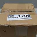 Bubble Vase, White Ceramic Vase, Small Short Vase, Ceramic Flower Vases for Home Decor, Decorative Vases for Living Room, Bedroom, Office, Shelf, Coffee Table, 5 Inches (Medium)