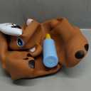 INPANY Bouncy Horse, Bear Hopper Toys, Toddlers Bouncing Animal, Kid Ride on Rubber Bouncer, Outdoor Indoor Cute Birthday Gifts for 2 3 4 Year Old Girls Boys