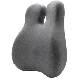 FRIENA Lumbar Support Pillow for Office Chair & Home– High-Density Memory Foam Back Cushion for Lower Back Pain Relief, Ergonomic Back Support Pillow with Breathable Washable Cover – Gray
