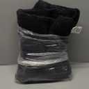 Walensee Large Bathroom Rug XL Extra Soft and Absorbent Shaggy Bath Mat Machine Washable Non Slip Bath Mat, Luxury Bathroom Floor Mat, Black