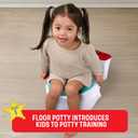 Toy Story SmartStep 2-in-1 Sound Potty Trainer, Toddler Floor Potty with Removable Seat and Fun Sound Features
