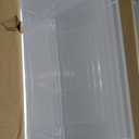 IRIS USA 72 QT Plastic Storage Box with Lid and Latches - 4 Pack - BPA-Free, See-Through Organizing Solution, Durable Nestable Stackable Containers, Secure Pull Handle - Clear