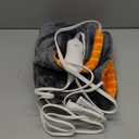 VAAGHANM Heating Pad: Electric Heat Pad for Neck & Shoulders & Back - Weighted Instant Heating Pads-6 Heat Options & 6 Auto Timer Mode- Gifts for Mom Women-Grey