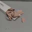 OEAK Womens Deep V Bras Wireless Comfortable Bra Supportive No Underwire Bras Tshirt Push Up Bralettes Plunge Seamless Bra (Large, Nude)