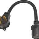 FC-63L631 Male Nema 6-30P 30 Amp Welder Plug to 30 Amp L6-30R Locking Connector Female