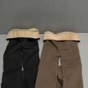 HONGTEYA 2 Pairs Fleece Lined Tights Women - Warm Sheer Pantyhose Fake Translucent Tights Winter Thermal Leggings (Medium)