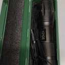 Two-in-One Rechargeable Flashlight With White and Blue Light, Outdoors Zoom Blood Light for Observation, 2 Modes