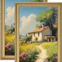 eletecpro 12x18 Picture Frames Set of 2 with Clear Acrylic Cover, Gold