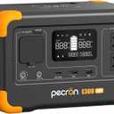 PECRON Portable Power Station E300LFP, 288Wh Solar Generator, 2 Up to 600W AC Outlets Generator, LiFePO4 Battery Fast Charging, Power Station for Home Use, RV, Camping(Solar Panel Optional)
