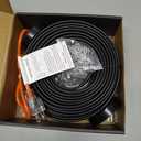 100FT3FT-200FTPipe Heating Cable for Pipe Freeze Protection, Heat Cable for Water Pipes(Metal and Plastic), Pipe Heat Tape Keeps Water Flowing at -40F 5w/ft, 120V