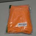 Halloween Prison Jumpsuit Costume Orange Uniform Long Sleeve Playsuit Adult Kid Jail Inmate Criminal Cosplay Costume Size S