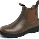Cestfini Outdoor Chelsea Hiking Boots For Women (9, Brown)