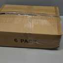 12 Pack Large Shoe Storage Box, Clear Shoe Storage Organizer with Magnetic Door, Stackable,Shoe Containers For Display Sneakers, Easy Assembly, Fit up to US Size 12, Black