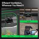 VIVOSUN G6 Smart Filtration Kit, Inline Fan, Controller, Carbon Filter,Duct
AeroZesh Inline Fan, E42A+ Enviroment Controller, Filter & Ducting, Cooling Ventilation, Grow Tent, Indoor Grow, Hydroponic