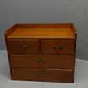 Xiaoyez Desk Drawer Organizer Wooden Desk Organizerdesktop Organizer With Drawerscountertop Drawers 4 Drawer Storage Organizeroffice Organizationoffice Organization and Storage