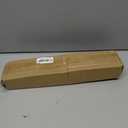 2 Pack Black Curtain Rods for windows 32 to 62 inch, 5/8 inch Splicing Heavy Duty Metal Curtain Rod Set with Brackets